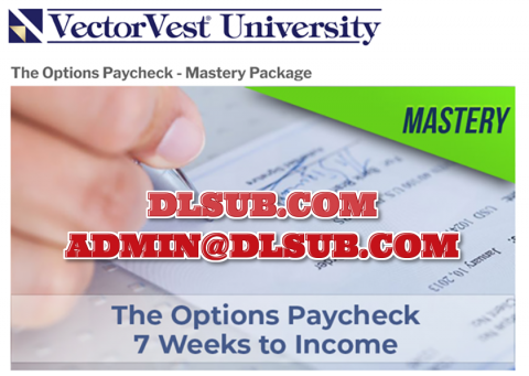 VectorVest - Options Paycheck - Mastery Session $1990