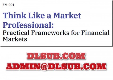 Spectra Markets – Think Like a Market Professional Cover image of course materials