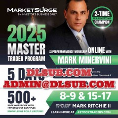Promotional training system image of Mark Minervini - Master Trader Program 2025 course program