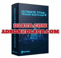 Trades Trending Ultimate Titan Trader Bootcamp branded course box mockup for digital training